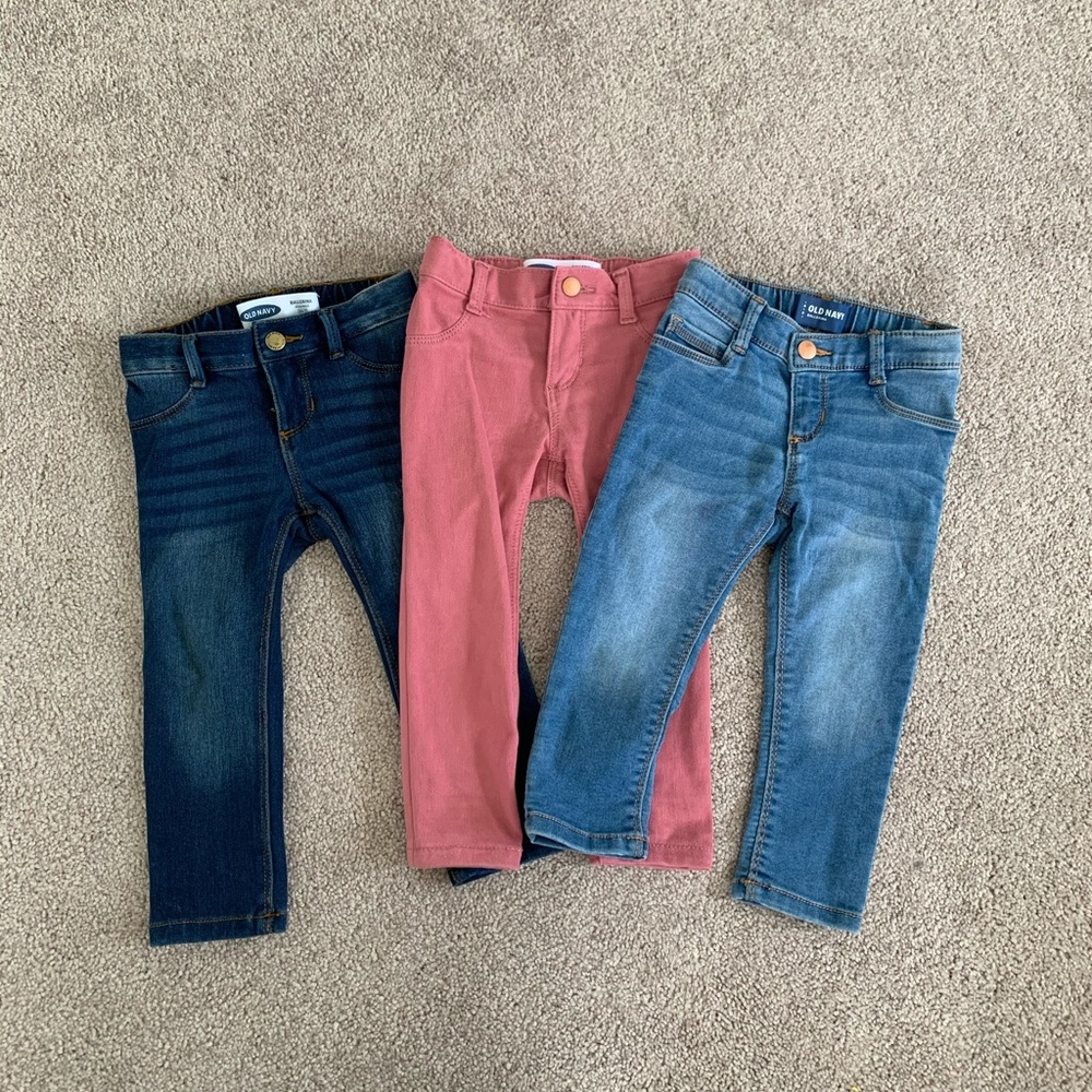 Gently used, Toddler Old Navy Jeans set